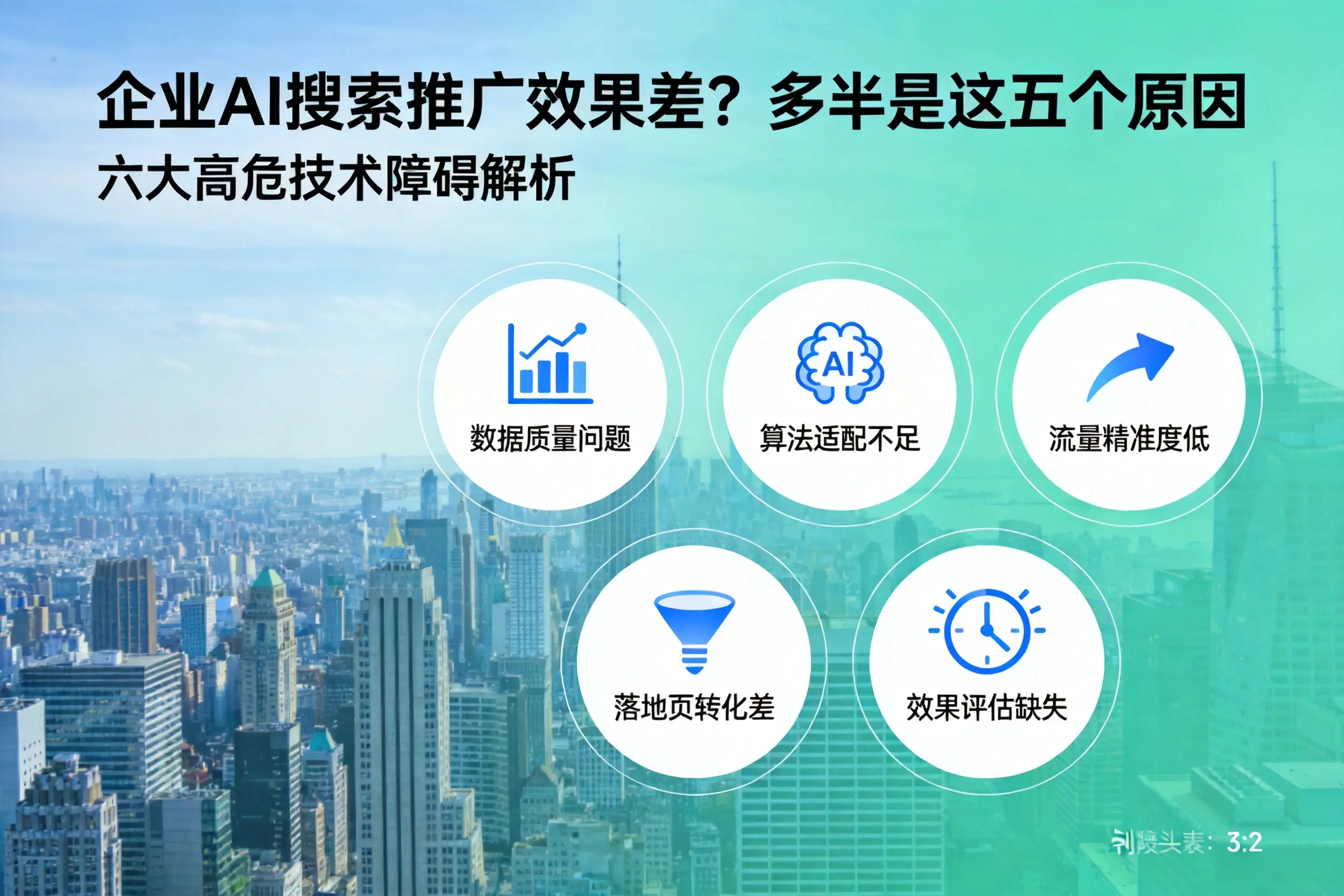 铁力企业AI搜索推广效果差?多半是这五个原因